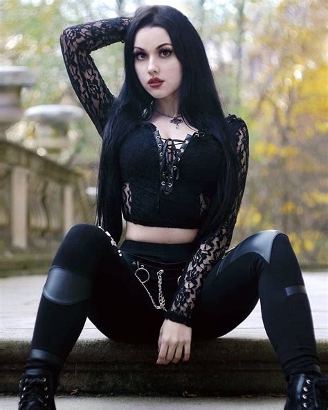 nude goth girl|Goth Girl